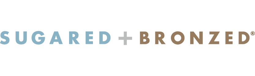 SUGARED + BRONZED logo