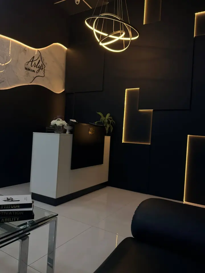 Reception area at Arly's Salon & Spa, Miami