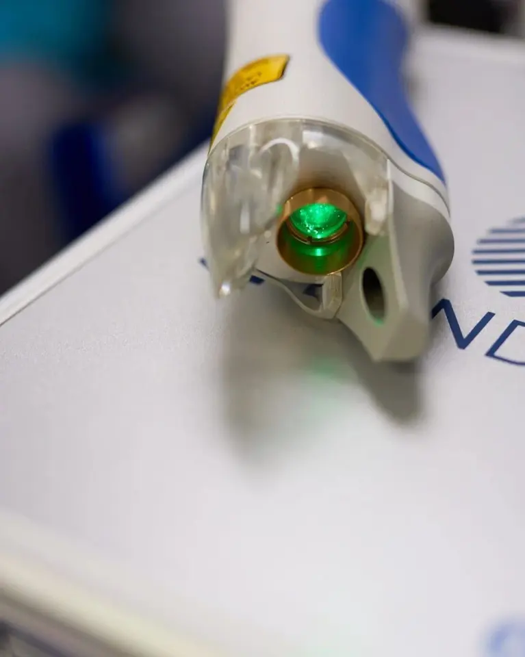 Laser handpiece at B2H Medical Laser, Miami