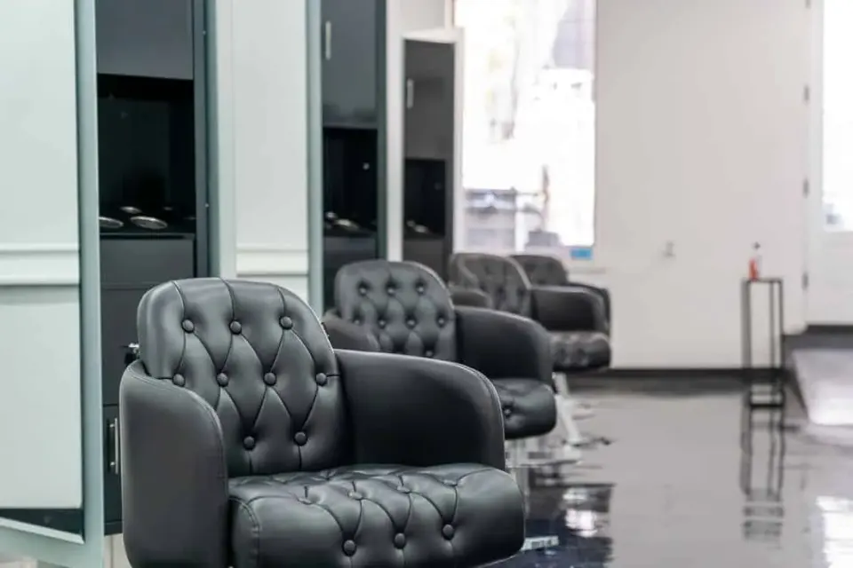 Styling chairs at Bellezza Beauty Bar, Duluth