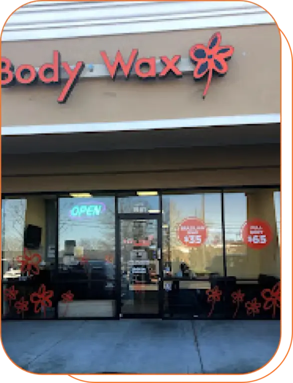 Storefront of Body Wax Studio, McDonough