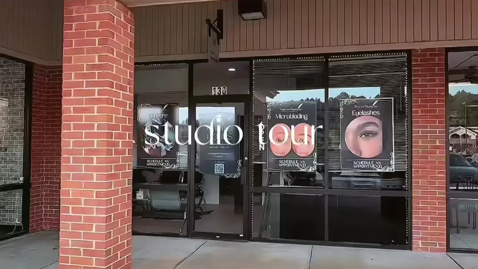 Storefront of Brow and Beauty Ink, Kennesaw