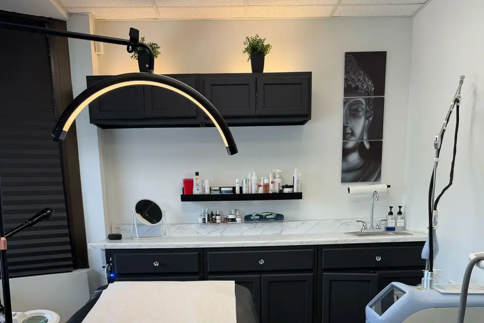 Treatment room at DK Aesthetic Medspa, Marietta