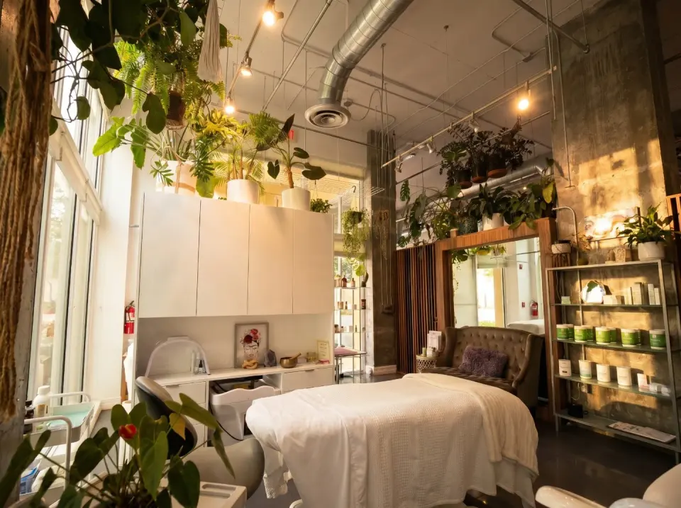 Treatment room at Divina Beauty, Coral Gables