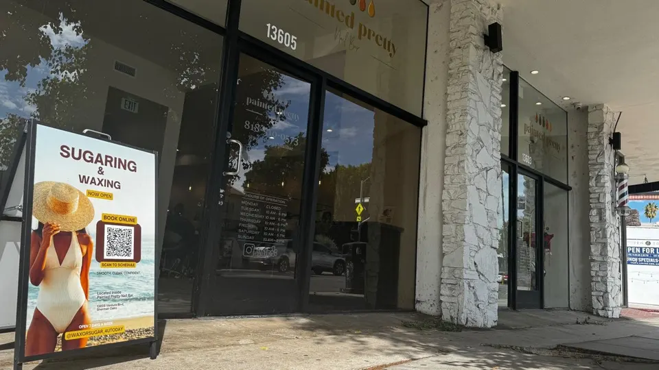 Sugaring & Waxing by Ervina entrance at 13605 Ventura Boulevard