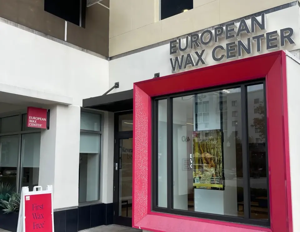 Storefront of European Wax Center, Ft. Lauderdale South