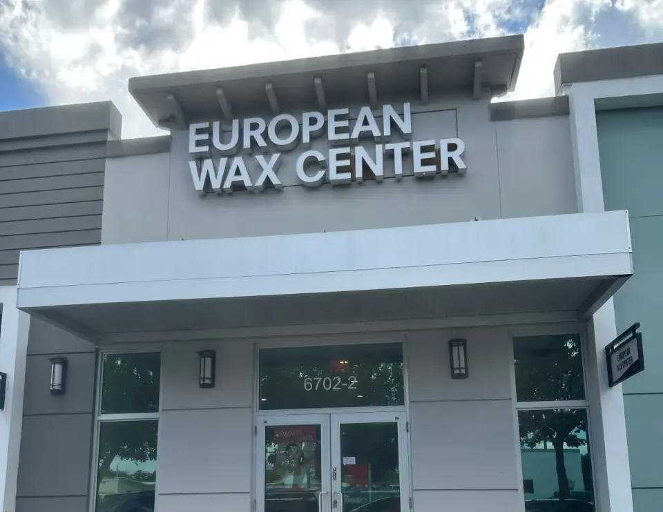 Storefront of European Wax Center, Miami Bird-Ludlam