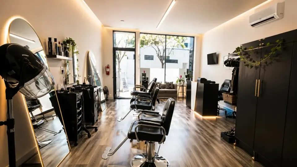Salon interior pictured on Kausar Beauty Salon’s official website