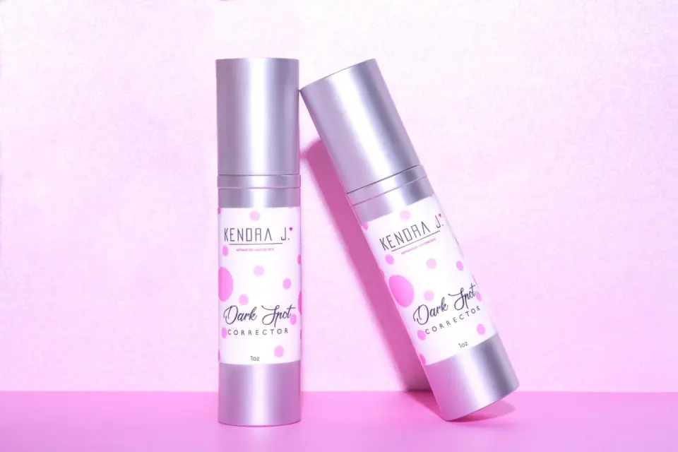 Kendra J. branded skincare products