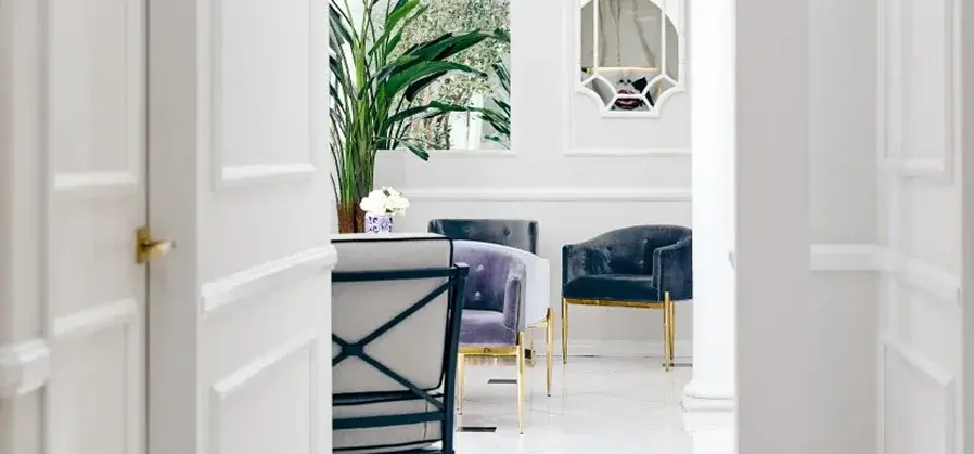 Interior at LA Beauty Skin Center’s Glendale Avenue laser center