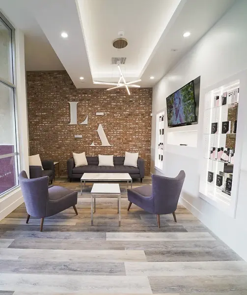 LaserAway Cerritos lounge in Ocio Design Group’s named project gallery