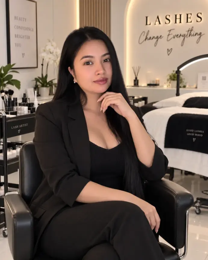 Treatment room at Lashes & Brows By An, Cooper City