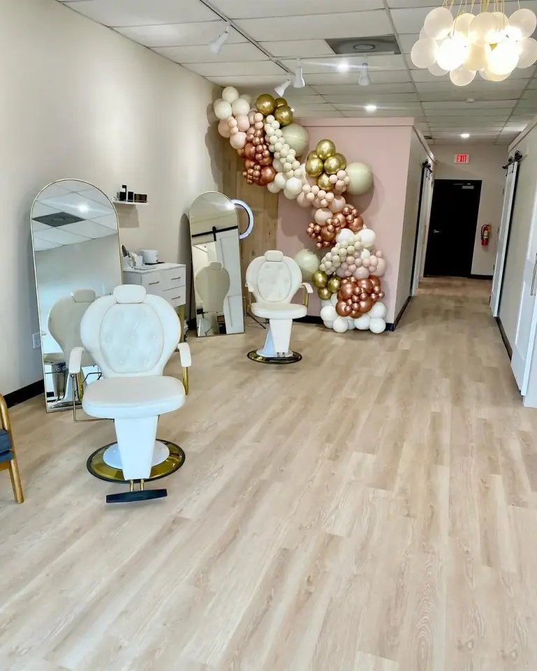 Treatment room at Latris Skin Studio, Fayetteville