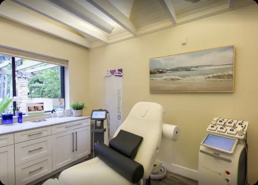 Treatment room at Lavish Laser Medspa, Coconut Grove