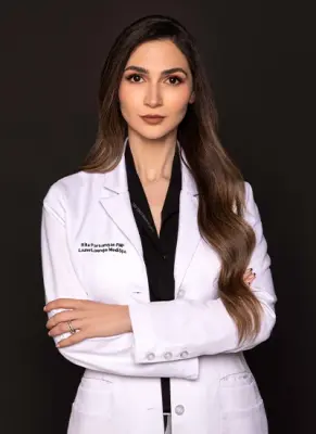 Rita Parsamyan Mahood, pictured on Lazer Lounge’s official about page