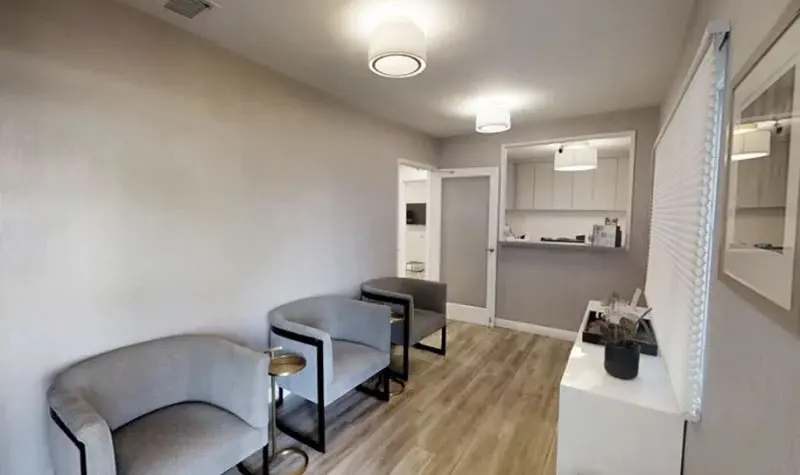 Waiting room at Los Feliz MedSpa on Hillhurst Avenue