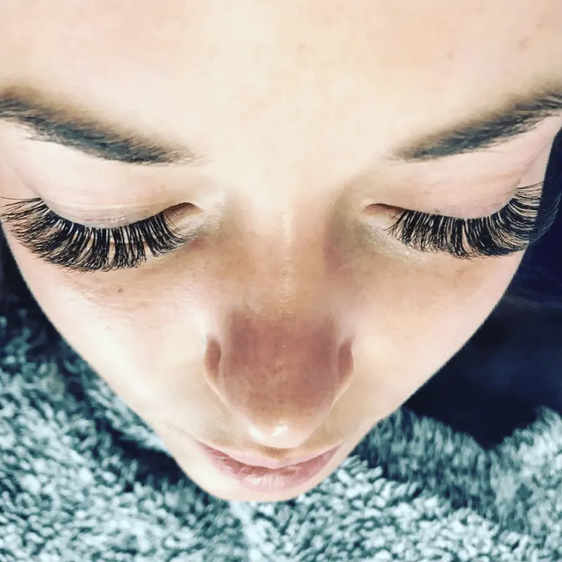 Lash extension work shown in Lulylash’s official client gallery