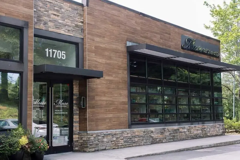 Storefront at Muse Salon and Spa, Johns Creek