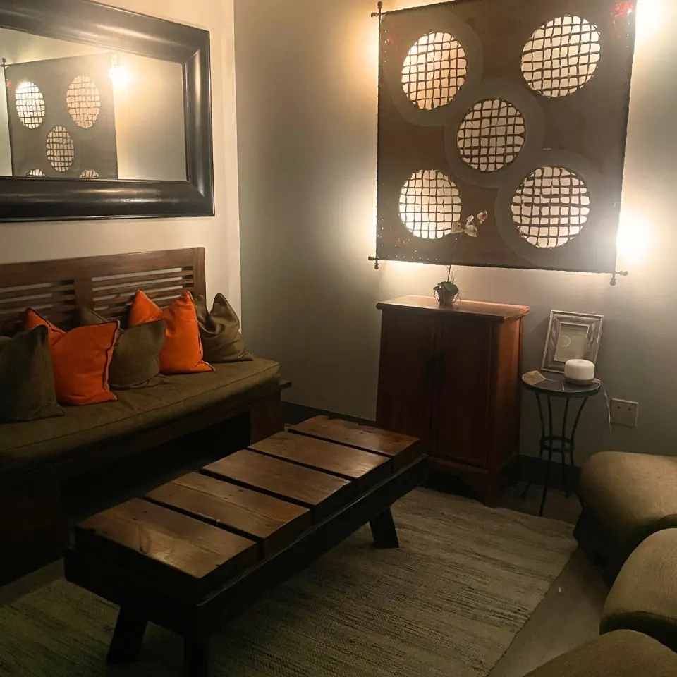 Relaxation room at Natural Body Spa, Brookhaven