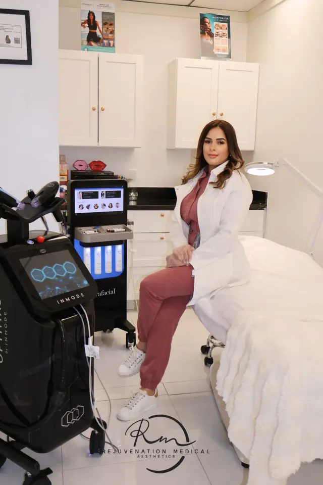 Treatment room at Rejuvenation Medical Aesthetics & Spa, Sunny Isles Beach