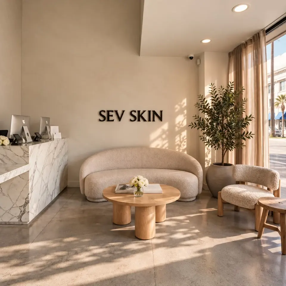 SEV SKIN — Hermosa Beach interior pictured on its official location page