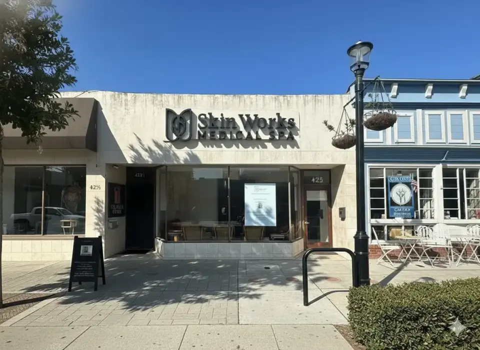Skin Works Medical Spa storefront at 425 Main Street in El Segundo.