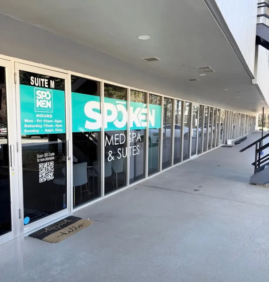 Storefront of Spoken Med Spa, Snellville