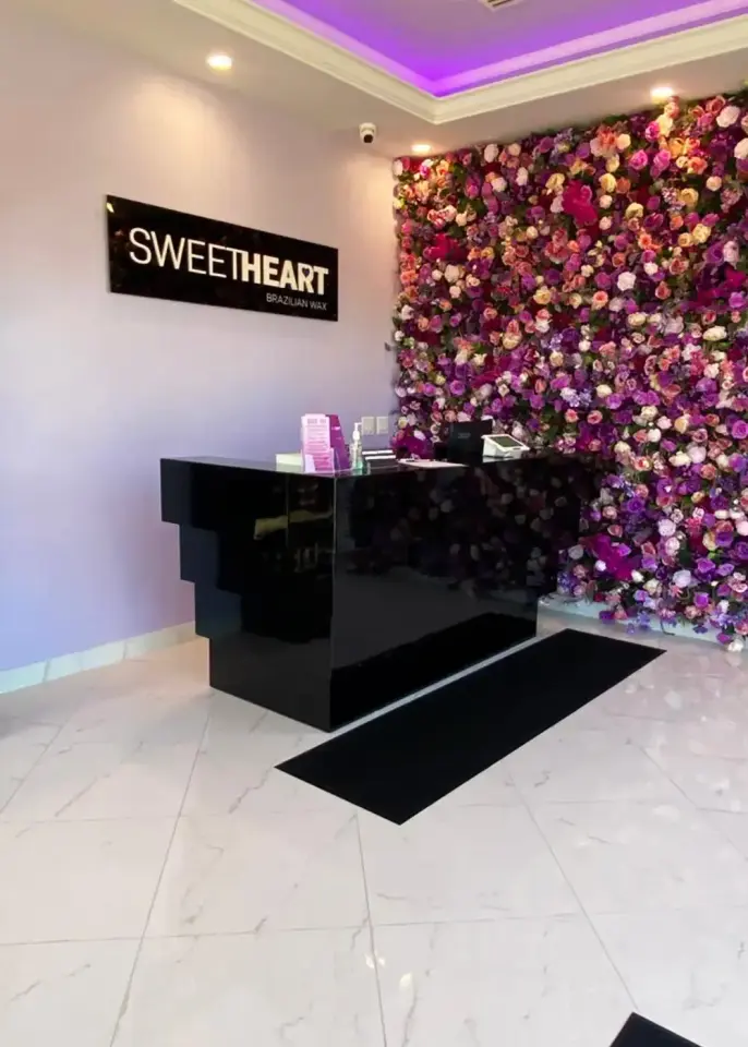 Front desk at Sweet Heart Brazilian Wax & Sugaring, Conyers