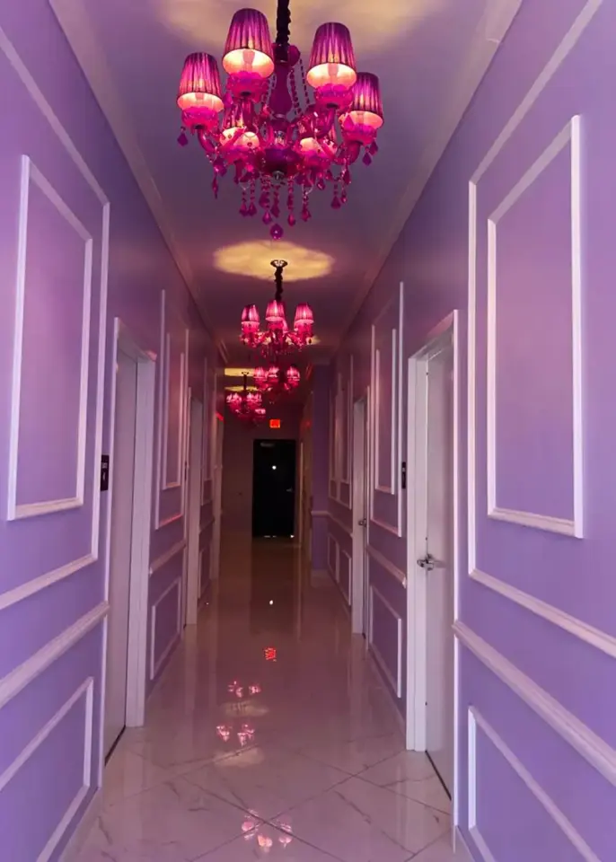 Hallway at Sweet Heart Brazilian Wax & Sugaring, Conyers