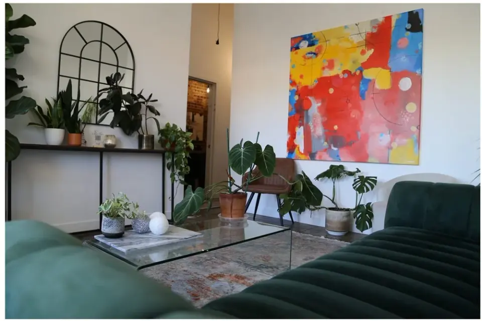Entrance and seating area at The Spa by Adam Lee Kenney