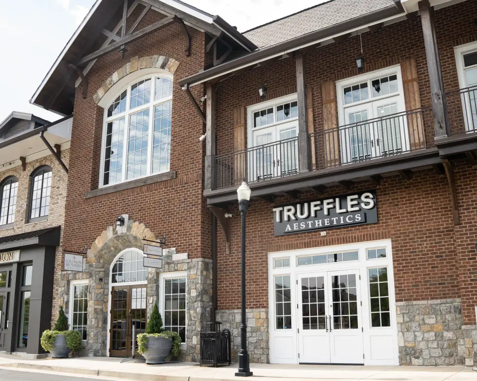 Storefront of Truffles Aesthetics, Alpharetta